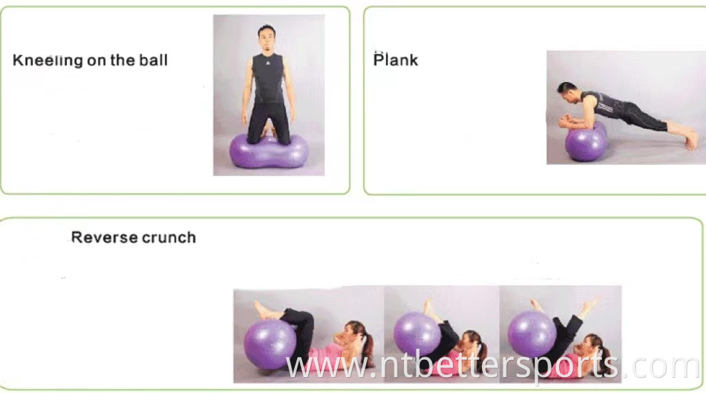 peanut yoga ball